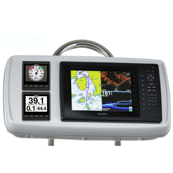 NavPod GP1170-06 SystemPod Pre-Cut f/Garmin 1020/1020xs/1040xs & 2 Instruments f/9.5