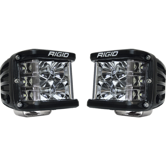 RIGID Industries D-SS Series PRO Flood LED Surface Mount - Pair - Black