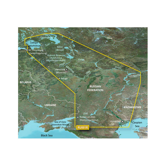 Garmin BlueChart® g3 HD - HXEU062R - Russian Inland Waterways - microSD™/SD™