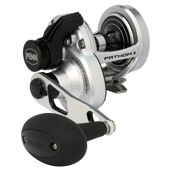 PENN Fathom® II Lever Drag Single Speed 15LD Conventional Reel FTHII15LD