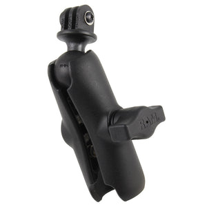 RAM Mount GoPro&reg; Hero Adapter with Double Socket Arm