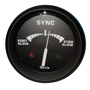 Faria 4" Gauge Engine Synchronizer f/Dual Engines Gas &amp; Diesel